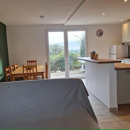 Maison, 8 Places, 3 Chambres, Clim, Piscine, Tennis 아파트 *