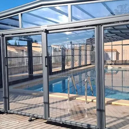 Maison, 8 Places, 3 Chambres, Clim, Piscine, Tennis 아파트 칼비송