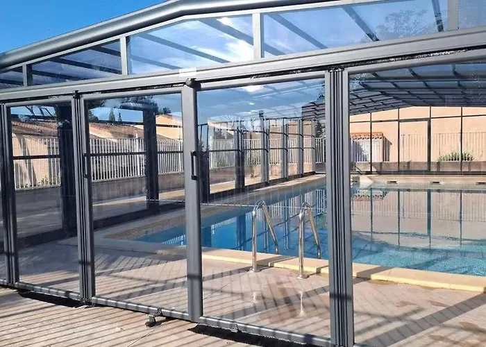 Maison, 8 Places, 3 Chambres, Clim, Piscine, Tennis Διαμέρισμα Calvisson